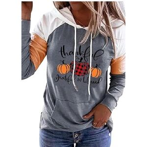Amazon Gray and Orange Grateful Hoodie